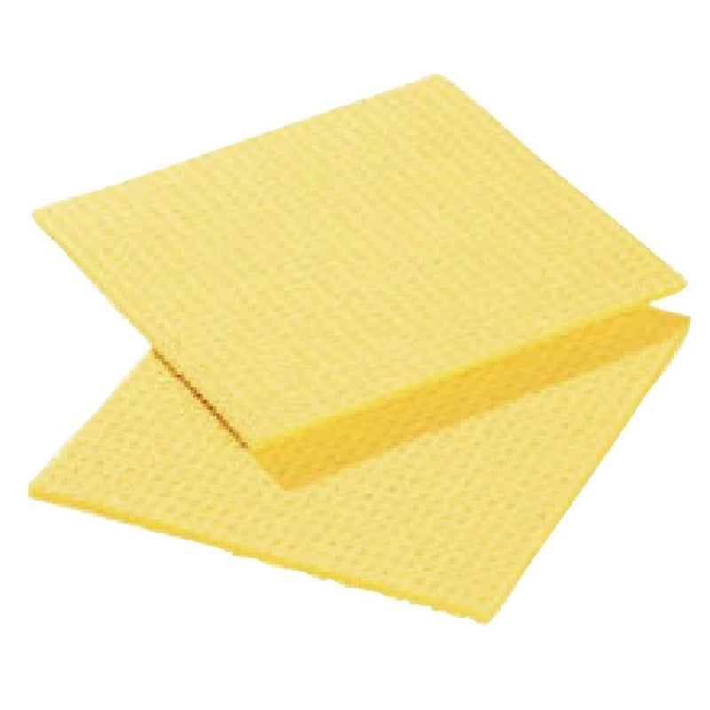 Pano de limpeza amarelo - Conjunto de 10 - FourniResto - Fourniresto