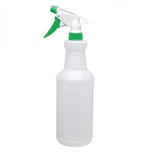 Spray Bottle Color Code Green 750 ml - Jantex - Fourniresto