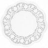 Napperon Rond En Papier Ø 100 Mm - Lot De 250 - Fiesta - Fourniresto