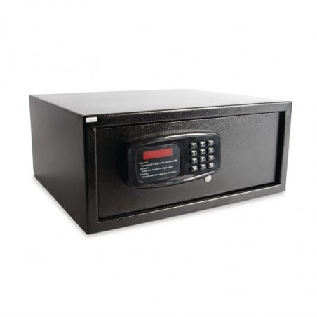 Black Hotel Safe for Laptop - Bolero - Fourniresto