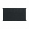 Barreira de tela preta com barras e fixações - Bolero - Fourniresto