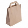 Grand Sac En Papier Recyclable Marron 305 X 254 Mm - Lot De 250 - Fiesta Green - Fourniresto