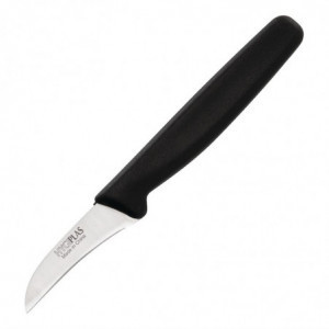Peeling Knife Black Blade 6.5 cm - Hygiplas - Fourniresto