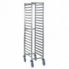 Stainless Steel GN 1/1 Sliding Shelf Trolley 20 Levels - Tournus - Fourniresto
