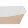 Grande Bandeja Alimentar em Kraft Compostável 139 x 148 mm - Pacote de 500 - Colpac - Fourniresto