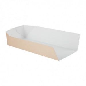 Recyclable Sandwich Box 80 x 250 mm - Pack of 500 - Colpac - Fourniresto