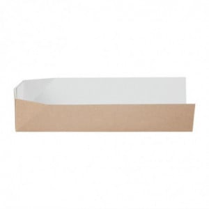 Recyclable Sandwich Box 80 x 250 mm - Pack of 500 - Colpac - Fourniresto