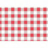 Greaseproof Paper Vichy Red 310 x 380 mm - Pack of 200 - FourniResto - Fourniresto