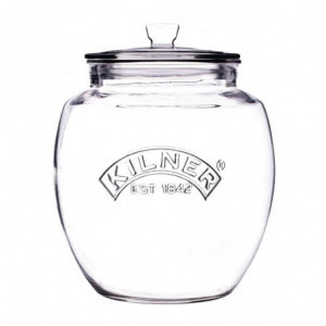 Frasco de vidro Kilner com tampa 2 L - FourniResto - Fourniresto