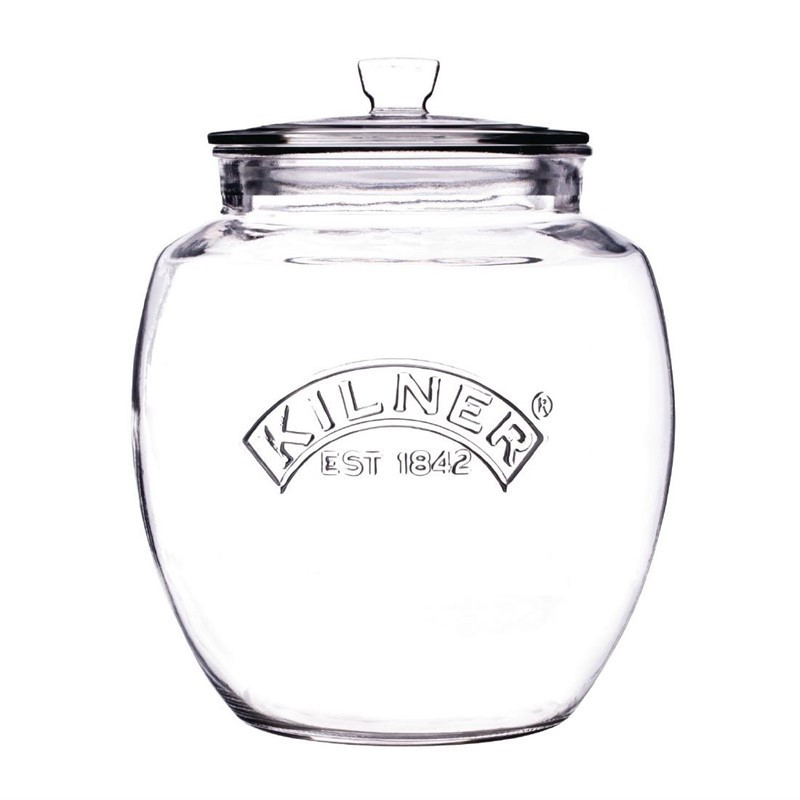 Frasco de vidro Kilner com tampa 2 L - FourniResto - Fourniresto