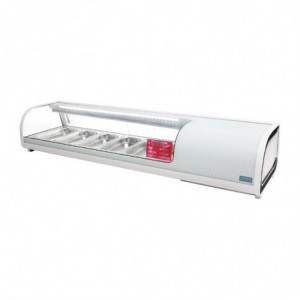 Vitrine Refrigerada para Tapas 6 x GN 1/3 - Polar