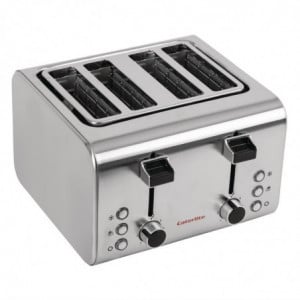 Torradeira Inox 4 Fatias - Caterlite - Fourniresto