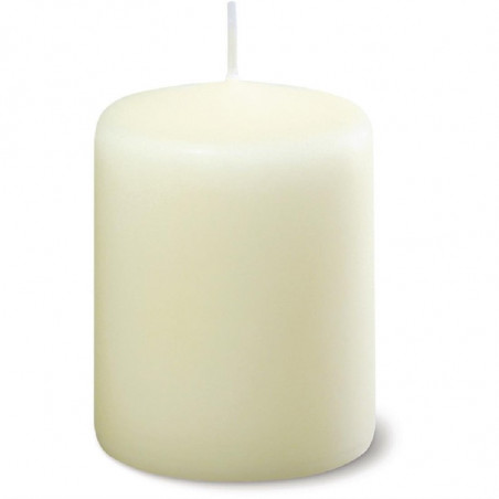 Velas cilíndricas marfim Ø 60 mm - Conjunto de 12 - FourniResto - Fourniresto