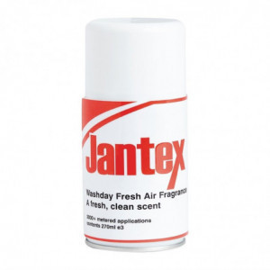 Air Freshener Refill 270 ml Cotton Freshness - Pack of 6 - Jantex - Fourniresto