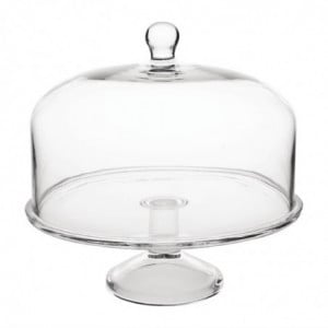 Glass Cake Cloche Ø 285 mm - Olympia - Fourniresto