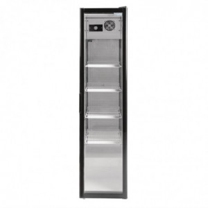 Refrigerador de garrafas Slimline preto - Polar - Fourniresto