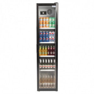 Refrigerador de garrafas Slimline preto - Polar - Fourniresto