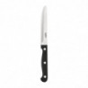 Couteau à Steak Arrondis Noir - Lot de 12 - Olympia - Fourniresto