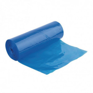 Disposable Non-Slip Blue Piping Bag - Pack of 100 - Vogue - Fourniresto
