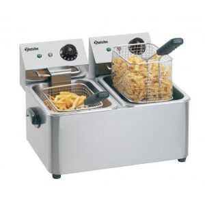 Friteuse électrique professionnelle SNACK II 2x4 L