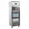 Vitrina refrigerada positiva simples GN 2/1 série G 600 L - Polar - Fourniresto