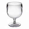 Stackable plastic wine glass without BPA 220ml - Roltex - Fourniresto