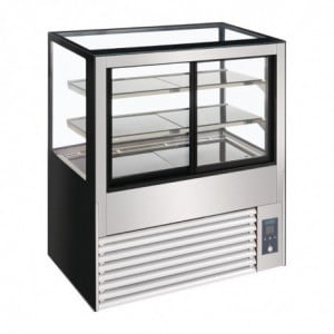 Vitrina de serviço traseira refrigerada Série U 1500mm - Polar - Fourniresto