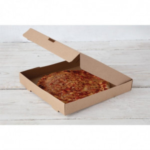 Caixas de pizza Kraft de 30cm - Pacote de 100 - Fiesta Green - Fourniresto
