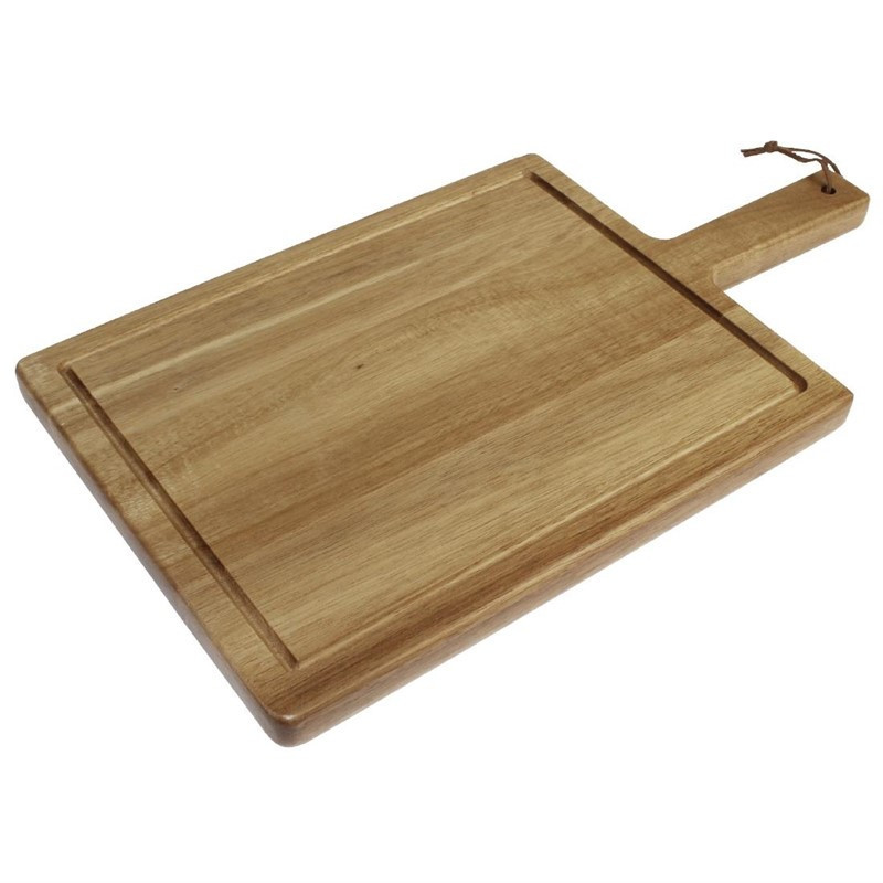 Small Solid Acacia Wood Steak Board - T&G Woodware - Fourniresto