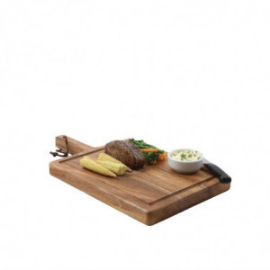 Pequena tábua de carne em madeira de acácia maciça - T&G Woodware - Fourniresto