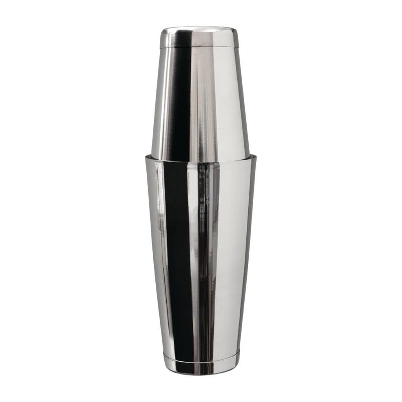 Shaker de Cocktail Inox 2 peças Mezclar e Boston Beaumont - FourniResto - Fourniresto Shaker de Cocktail Inox 2 peças Mezclar e Boston Beaumont - FourniResto - Fourniresto