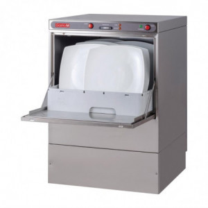 Dishwasher Maestro 50x50 230V with drain pump and detergent dispenser - Gastro M - Fourniresto