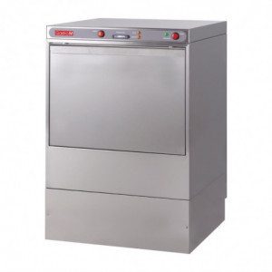 Dishwasher Maestro 50x50 400V with Drain Pump and Detergent Dispenser - Gastro M - Fourniresto