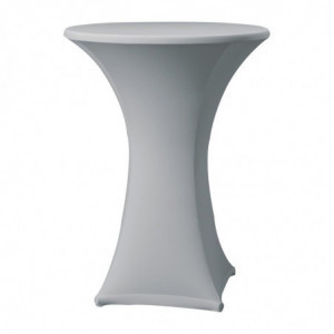 Grey Samba Extensible Table Cover for Table with Straight Legs - FourniResto - Fourniresto