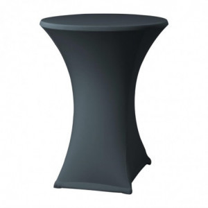 Extendable Samba Anthracite Table Cover for Table with Crossed Legs - FourniResto - Fourniresto