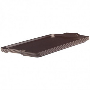 Plateau Laminado Retangular Com Alças Capri 640Mm - Cambro - Fourniresto