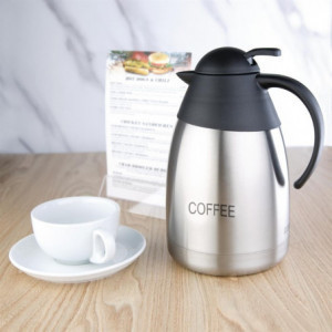 Thermal Coffee Jug with Domed Lid - 1.5L - Olympia