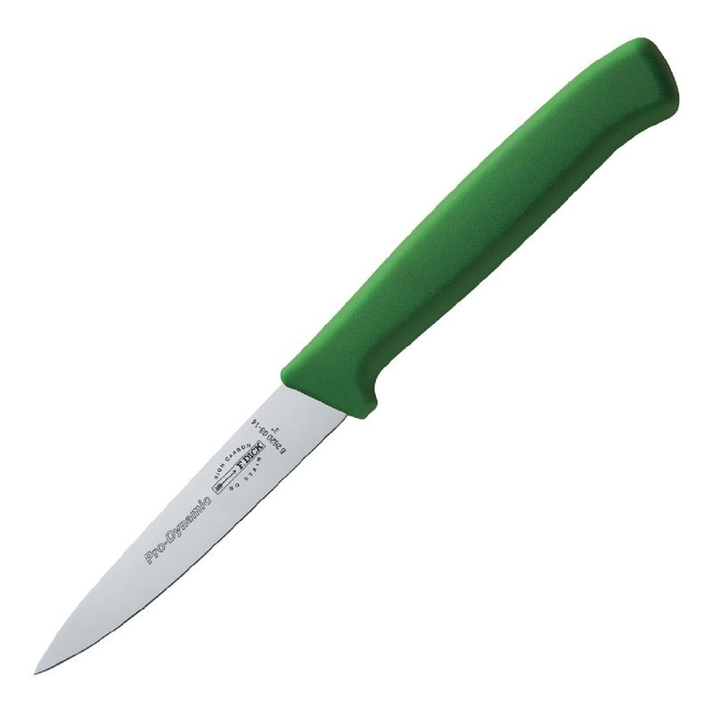 Couteau D'Office Pro Dynamic HACCP Vert - 75mm - Dick