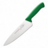 Couteau De Cuisinier Pro Dynamic HACCP Vert - 215mm - Dick
