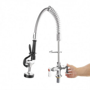 Monobloc Stainless Steel Pull-Out Spray Tap - Vogue