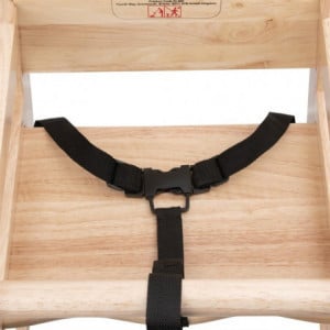Chaise Haute Em Madeira Acabamento Natural - Bolero - Fourniresto