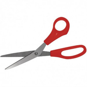 Red Scissors - L 203mm - Hygiplas