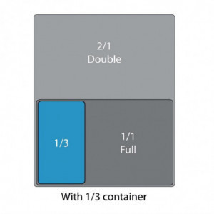 Airtight Polypropylene Lid - GN 1/2 - Cambro - Fourniresto