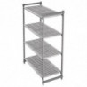 4-Shelf Open Grid Unit - W 1070 x D 610mm - Cambro