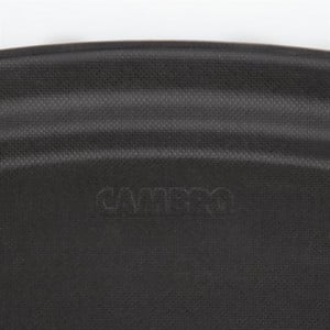 Plateau de Service Ovale Fibre de Verre Antidérapant Camtread Noir  - Cambro - Fourniresto