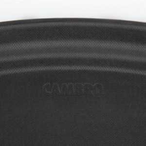 Tabuleiro de Serviço Oval em Fibra de Vidro Antiderrapante Camtread Preto - Cambro - Fourniresto