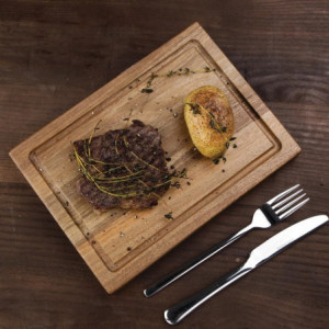 Petite Planche À Steak En Bois D'Acacia  - Olympia - Fourniresto