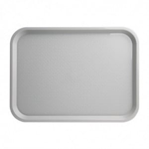 Plastic Gray Fast Food Tray - Olympia KRISTALLON - Fourniresto