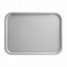 Plastic Gray Fast Food Tray - Olympia KRISTALLON - Fourniresto