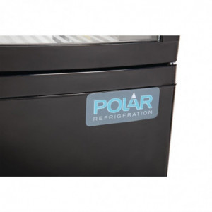 Vitrine Refrigerada Preta Com Portas Curvas 86 L - Polar